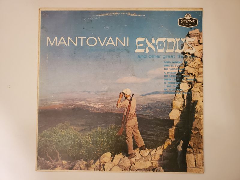 Mantovani Exodus and Other Great Themes vinyl record